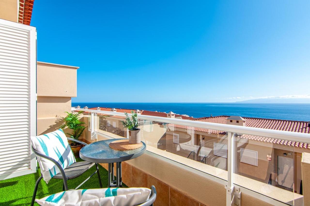 Luxury Townhouse With Panoramic Sea View Villa Puerto de Santiago  Exteriör bild